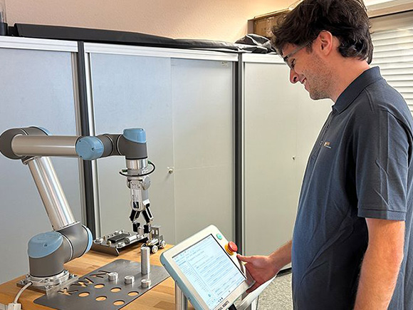 Einsatz von kollaborativem Roboter in der KWN